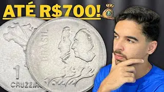 1 Cruzeiro de 1972 - Comemorativa ao sesquicenten&aacute;rio da independ&ecirc;ncia do Brasil!!!