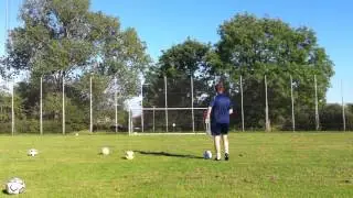 Freekick into the top corner - Freekickerz entry