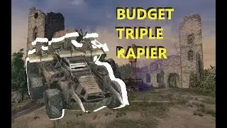Crossout Lets Build! Budget triple rapiers