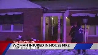 Woman injured in Bel-Nor house fire Monday morning