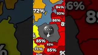 Percent Of People Who Hate Immigrants #europe #map #mapper #geography #maps #geographythroughmaps