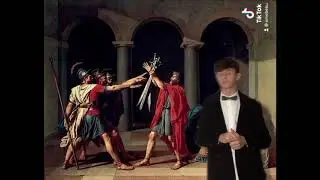 JL David, Le serment des Horaces, par MB
