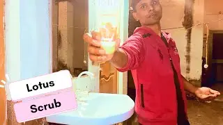 Lotus Herbals Apriscrub Review & Demo | Scrub kyo karna chahiye| Face Scrub use kaise Kare✨