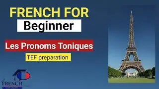 Les Pronoms Tonique II Tef Preparation #9