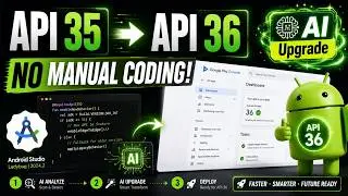 How to Upgrade Android App to API 36 | Google Play Target SDK 36 Fix (AI Method)