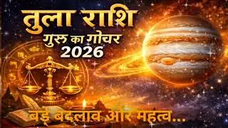 तुला राशि 2026 गुरु का गोचर | Jupiter Transit Predictions | Guru Gochar 2026 | @Acchesanskar3