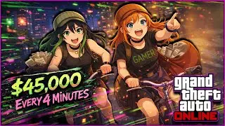 💸 $45,000 Every 4 Minutes?! 🚲  GTA Online I Paperboy Money Method 😳