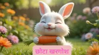 छोटा खरगोश 🐰 I छोटी मछली 🐟 I Hindi Rhymes for Kids I Kiddie Hive