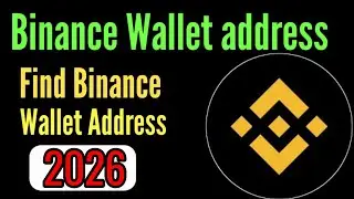 How to Find Binance Wallet Address  Step by Step Guide 2026 || binance wallet Address 