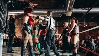 Team PAWG has unfinished business with Secret City Soldiers (LuFisto/Jordynne vs. Alexxis/Taeler)