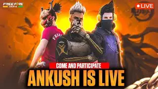 ANKUSH IS LIVE  Meeting With Subscriber Join Fast ❤️❤️ Free fire max