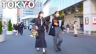 Tokyo - Walk from Shinjuku to Yoyogi to see Docomo Tower (Oct. 2022)