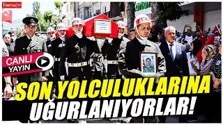 Pen&ccedil;e-Kilit Operasyonu şehitleri son yolculuklarına uğurlandı!