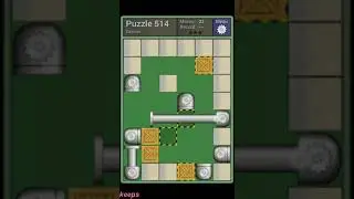 Pushing Machine (Genius) Level Puzzle 514 - Perfect Solution