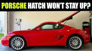 How to Replace Porsche Cayman Hatch Struts (Complete 987, 981, 718 DIY Guide)