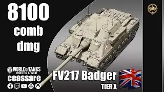 FV217 Badger / WoT Console / PS5 / Xbox Series X / 1080p60 HDR