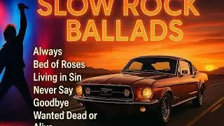 Slow Rock Ballads Nonstop Romantic Classics | Inspired by Scorpions, Bon Jovi & Whitesnake | Rock