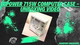 LCPOWER 715W Computer Case - Unboxing Video