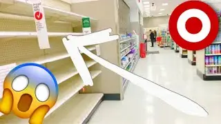 EMPTY SHELVES IN TARGET??? *ISOLATION STOCKPILE* SHOPPING FOR WHAT'S LEFT!!!
