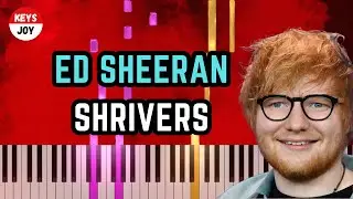 🎹 Ed Sheeran - Shivers | EASY Piano and Keyboard Tutorial