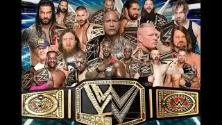 WWE title holders.