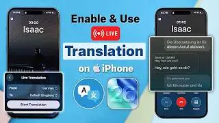 iOS 26: Live Translation on iPhone &ndash; How to Enable & Use It!