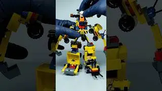 ☢️[Transform] How to Build LEGO City Construction Mecha? 【FAKE】LEGO SEMBO MOC Tutorial 乐高 ЛЕГО 레고 レゴ