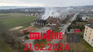 La salle de gym d&rsquo;une &eacute;cole vaudoise &agrave; Bi&egrave;re a &eacute;t&eacute; d&eacute;truite dans un incendie - RTS la 1&egrave;re 12h30