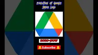 Evolution of Google Drive | Historical Logo of Google Drive #shorts #logo #history #historical