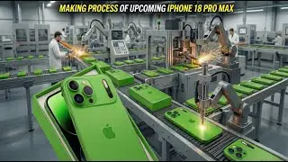 The Upcoming iPhone 18 Pro Max: Full Manufacturing Process Revealed