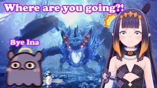 Ina's MonHun Finale is just hilarious (feat. Xeno'jiiva)【HoloEN】