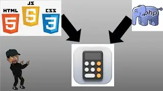 Calculator in HTML,CSS,JS and PHP Part 1|| Create Simple Calculator in HTML || With Javascript