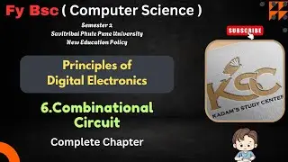 FY BCS || Semester 2 || Digital Electronics || 6.Combinational Circuits || Complete Chapter || SPPU