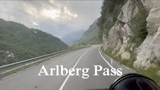 Arlberg Pass from Saint Christoph to Stuben, Austria (June 2023)