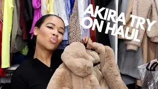 AKIRA TRY ON HAUL + VALENTINE'S DAY LOOKBOOK