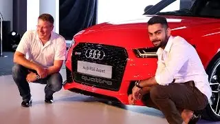 Audi India's Top Boss' First Selfie Interview at  RS6 Avant Launch