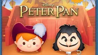 「ツムツム x Disney Tsum Tsum 」船長彼得潘 Captain Peter Pan VS 最終決戰虎克船長 Final Battle Captain Hook