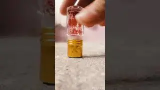 K&uuml;&ccedil;&uuml;k kolonya şişesine bakın ne yaptım