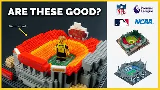 Micro-Scale Brick Sports Stadiums! Are they good though?