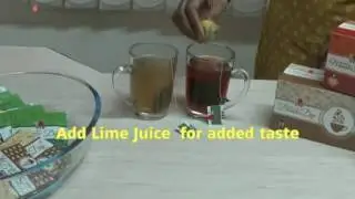DXN Lingzhi Dip Tea : Masala Tea, Black Tea & Green Tea