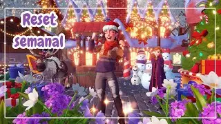 Asombro en la ciudad de Navidad |  Reset semanal |  Disney Dreamlight Valley