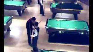 Lydan beating Phil Parkin, 2008 Europeans