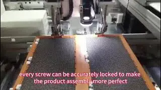 Automatic screw locking machine, efficient operation, accurate locking of each screw,
