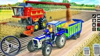 New Farm Tractor Driving Games #2 - Farming Tractor 3D - Android Gameplay