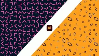 this illustrator script will help you on making pattern | geometric and floral pattern tutorial
