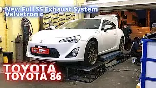 New Full SS Exhaust System & Valvetronic | TOYOTA 86