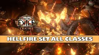 Path Of Exile 3.21 - Hellfire Set  - All Classes