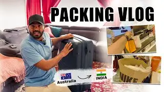 PACKING VLOG | Australia To India After 4 years | Student Life In Australia #dailyvlog #australia