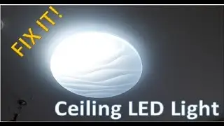 Deckenleuchte reparieren  -  Repair ceiling light