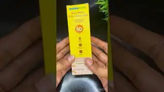 Mama earth Rice water dewy sunscreen review #mamaearth #sunscreen